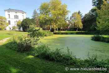 Perwijspark tijdelijk ontoegankelijk door slibruiming in vijver
