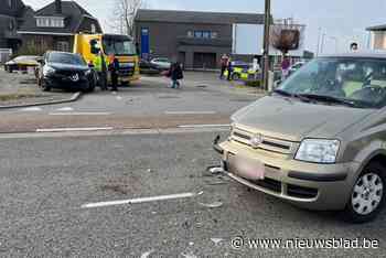 Twee auto’s botsen in Bilzen: lichtgewonde
