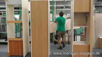 Möbelindustrie 2023: Umsatz der Möbelhersteller in Deutschland bricht ein