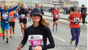 Francesca Battista è la testimonial di Maratoneta SuperNews alla Maratona di Roma