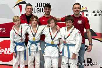 Drie keer goud en zes keer brons op judo-BK voor Hamse Jitsu-Kwai