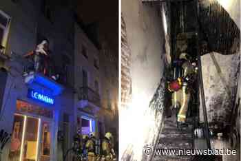 Geen gewonden bij brand in appartement Aarschotstraat