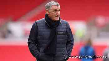 Sunderland, Middlesbrough and West Brom lead the way as Tony Mowbray's former clubs wish him a 'speedy recovery' after the Birmingham boss stepped away for 'medical treatment'