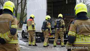 112-nieuws: bakwagen vat vlam in Raamsdonksveer • afrit Best dicht op A58