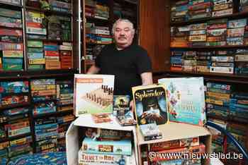 De man die Laarne leerde spelen: Lucien (66) heeft 700 spelletjes in zijn collectie, en iedereen mag meedoen