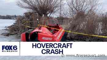 Wis. FF injured in hovercraft crash released from hospital