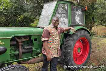 De tractor heeft hij al, nu moet die nog in Congo geraken: pater helpt vanuit ons land mee aan bouw van schooltje