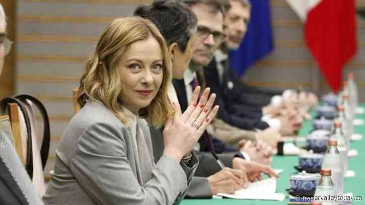 Italian PM Meloni to visit Canada less than a year after spat over LGBTQ+ issues