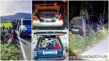 Unfassbarer Anstieg illegaler Einreisen 2023 zwischen Chiemsee und Zugspitze