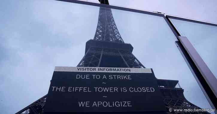 Streik am Pariser Eiffelturm