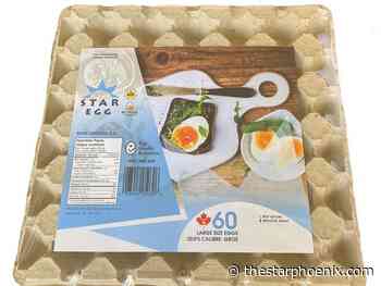Some eggs recalled in Saskatchewan due to possible salmonella