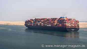 Suezkanal: Umsatz bricht wegen Huthi-Angriffen um die Hälfte ein