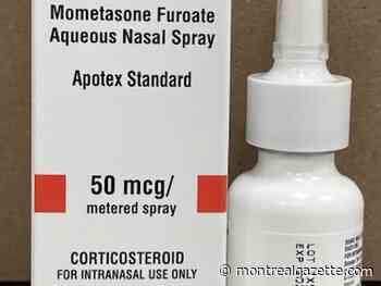 Health Canada recalls nasal spray over possible bacterial contamination