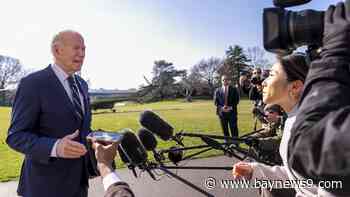 Biden says he is willing to meet with Johnson as WH tries new angle to sell Ukraine aid