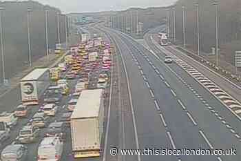 M20 Kent welfare concerns: Heavy traffic with severe delays