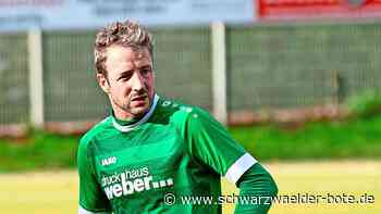 Spielertrainer Julian Immisch: Kann GW Ottenbronn auch Landesliga?
