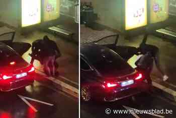 Beelden van nieuwe schietpartij in Brussel: man in benen geschoten door ontvoerders met apenmasker