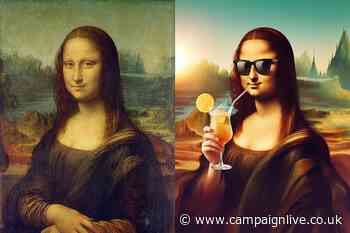 Malibu campaign gives famous artworks an AI makeover