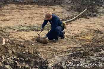Werken stilgelegd na vondst obus uit Eerste Wereldoorlog