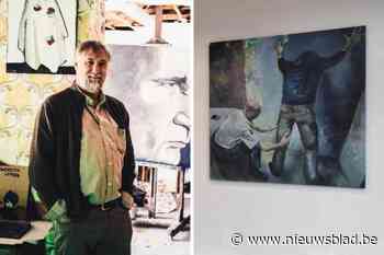 Gevangenisdirecteur Hans (61) stelt zijn kunst tentoon: “Wat ik tijdens mijn werk zie, zet ik op doek”