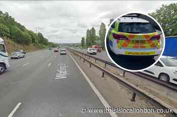 A2 Dartford crash: Two arrested after passenger seriously injured