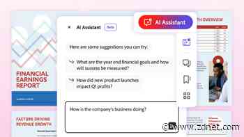 This new AI Assistant from Adobe lets you chat with your PDFs