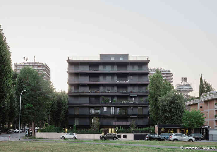 Recycelte Keramik im EUR-Viertel
 - Wohnhaus in Rom von It’s Vision