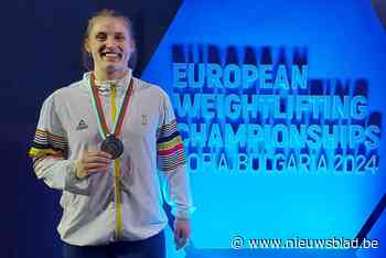 Ilke Lagrou in anderhalf jaar van het hamerslingeren naar EK-brons in het gewichtheffen: “Ik verklaar mezelf goed zot”