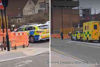 Priory Shopping Centre Dartford incident: Emergency services presence