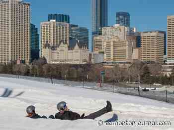 Edmonton Weather: Sunshine on a cloudy day