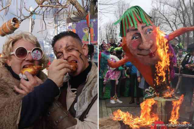Koffiekoeken en wortelverbranding brengen emotioneel einde aan “een mooie editie” van carnaval Ninove