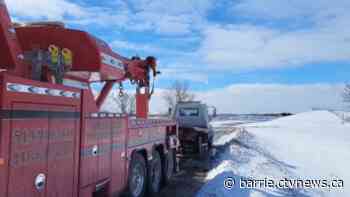 Tow truck driver charged with stunt driving in community safety zone