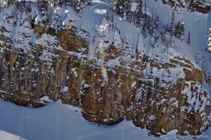 Jackson Skier Owen Leeper On Launching Off 100+ Foot Cliffs