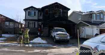 Airdrie home destroyed by early morning fire