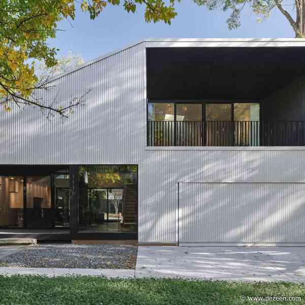 SILO creates Steel Louise house for Charlotte neighbourhood with "dramatic contradictions"