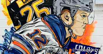 Late Edmonton Oilers player Colby Cave honoured with mural