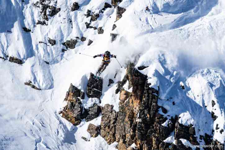 Skier Stomps Show Stopping "Titanic Backflip" During Canadian Freeride Competition