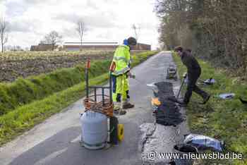 Koers komt er aan, dus worden putten gevuld: “Nieuw asfalt voor aanloop Oude Kwaremont”
