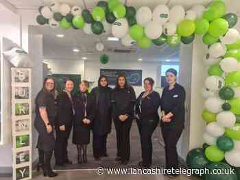 Mayor opens new opticians in Burnley's Charter Walk