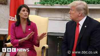 From friends to 'unhinged' ex-boss - Haley's changed tune on Trump