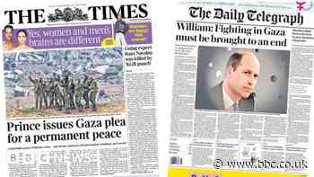 Prince's call for peace and Labour revolt threat