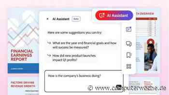 Acrobat KI Assistent: Adobe lässt Nutzer mit PDFs chatten