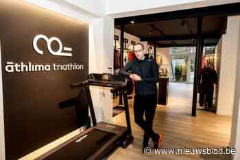 Frederic volgt zijn passie en opent triatlonwinkel in Mariaburg