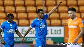 Posh win at Blackpool to book EFL Trophy final