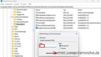 Windows 11: SMB-Komprimierung aktivieren