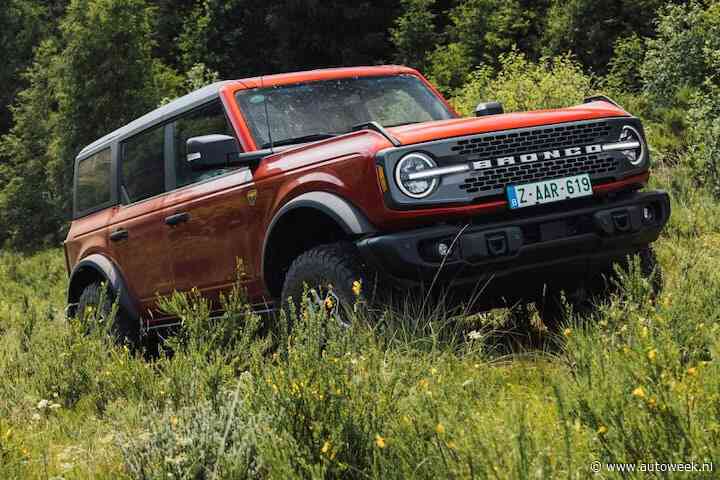 Ford Bronco: bijna twee Kuga's aan bpm