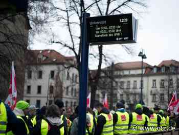 Nahverkehr: Neuer Warnstreik in Jena und im Saale-Holzland