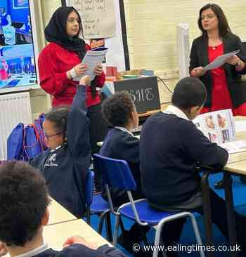 Yeading pupils given money advice by Southall bank staff