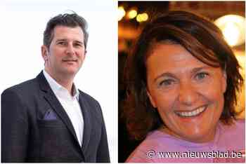 Björn Prasse en Kathy Kamoen (Open VLD)  lijstduwers tijdens Vlaamse en federale  verkiezingen