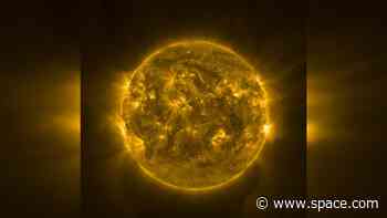 See the sun's surface rage as solar maximum approaches (photo)